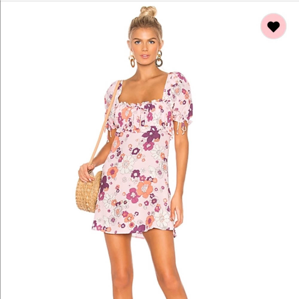 For Love & Lemons Magnolia Mini Dress